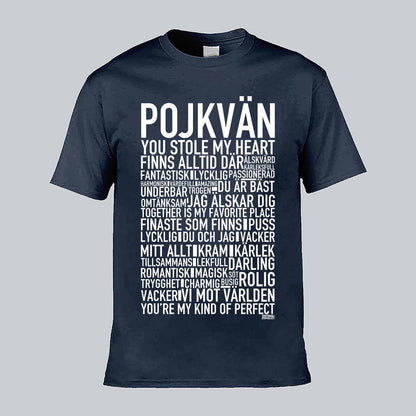 Pojkvän Text T-shirt
