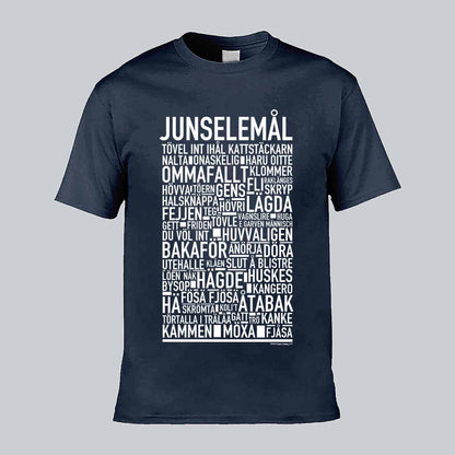 Junselemål Dialekt Text T-shirt