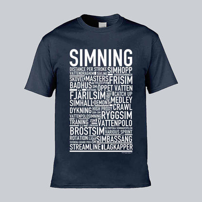 Simning Text T-shirt