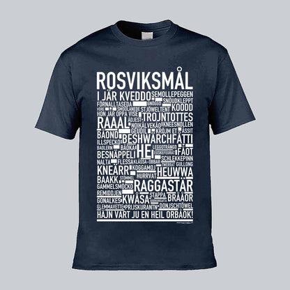 Rosviksmål Dialekt Text T-shirt