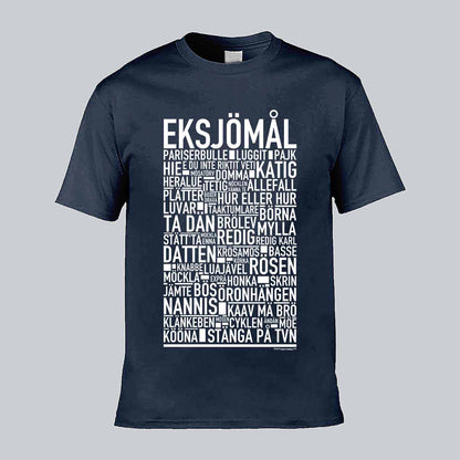 Eksjömål Dialekt Text T-shirt