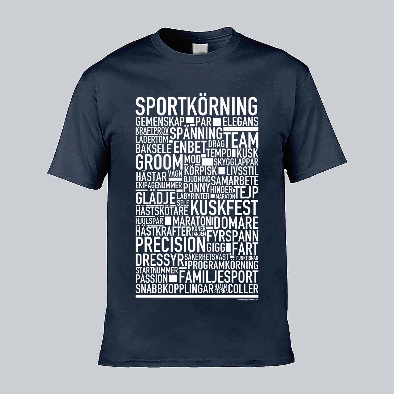 Sportkörning Text T-shirt
