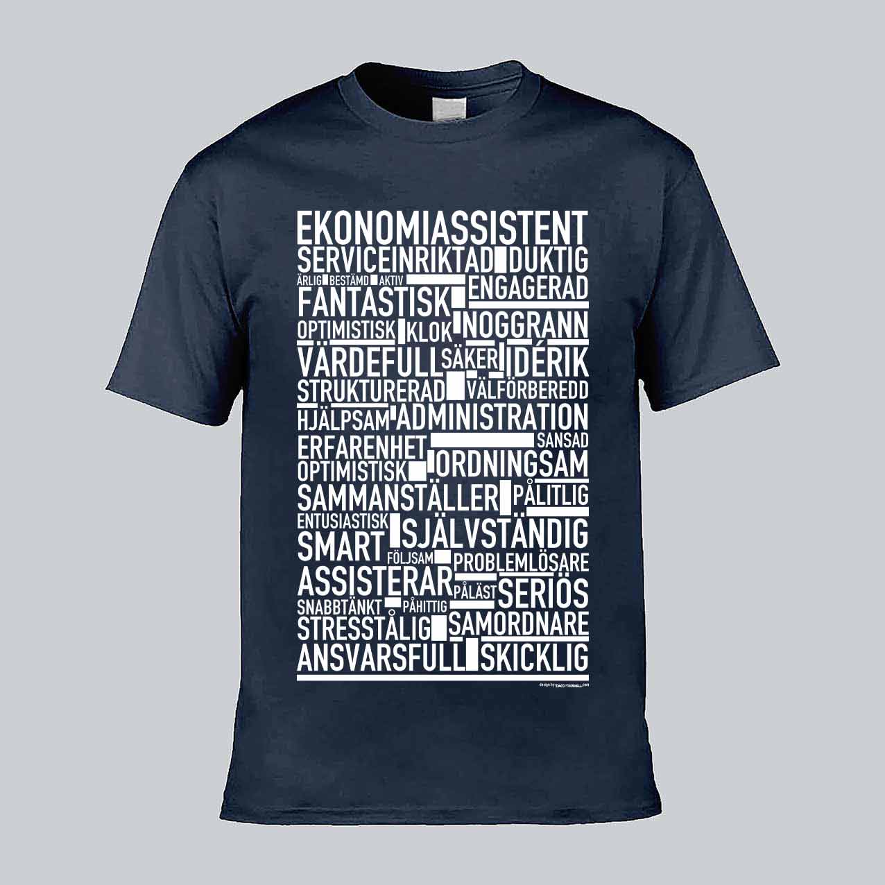 Ekonomiassistent Text T-shirt
