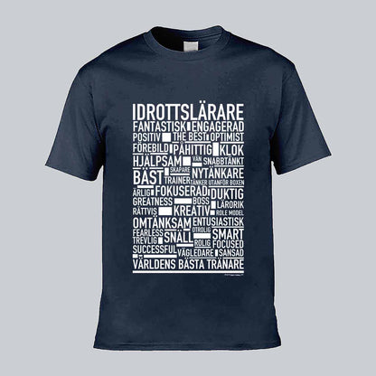 Idrottslärare Text T-shirt