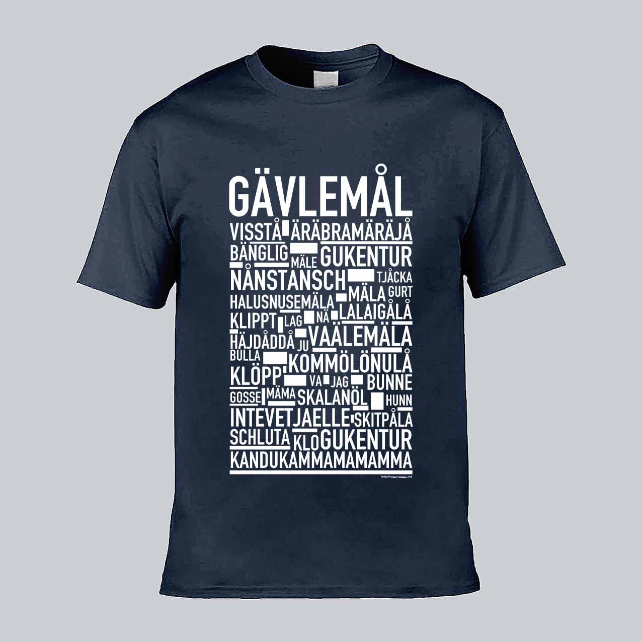 Gävlemål Dialekt Text T-shirt