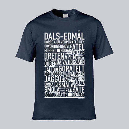 Dals-Edmål Dialekt Text T-shirt