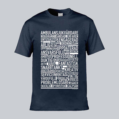 Ambulanssjukvårdare Text T-shirt