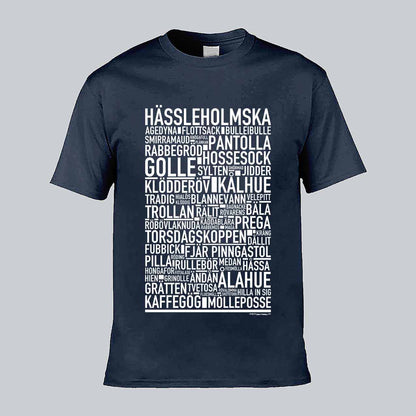 Hässleholmska Dialekt Text T-shirt