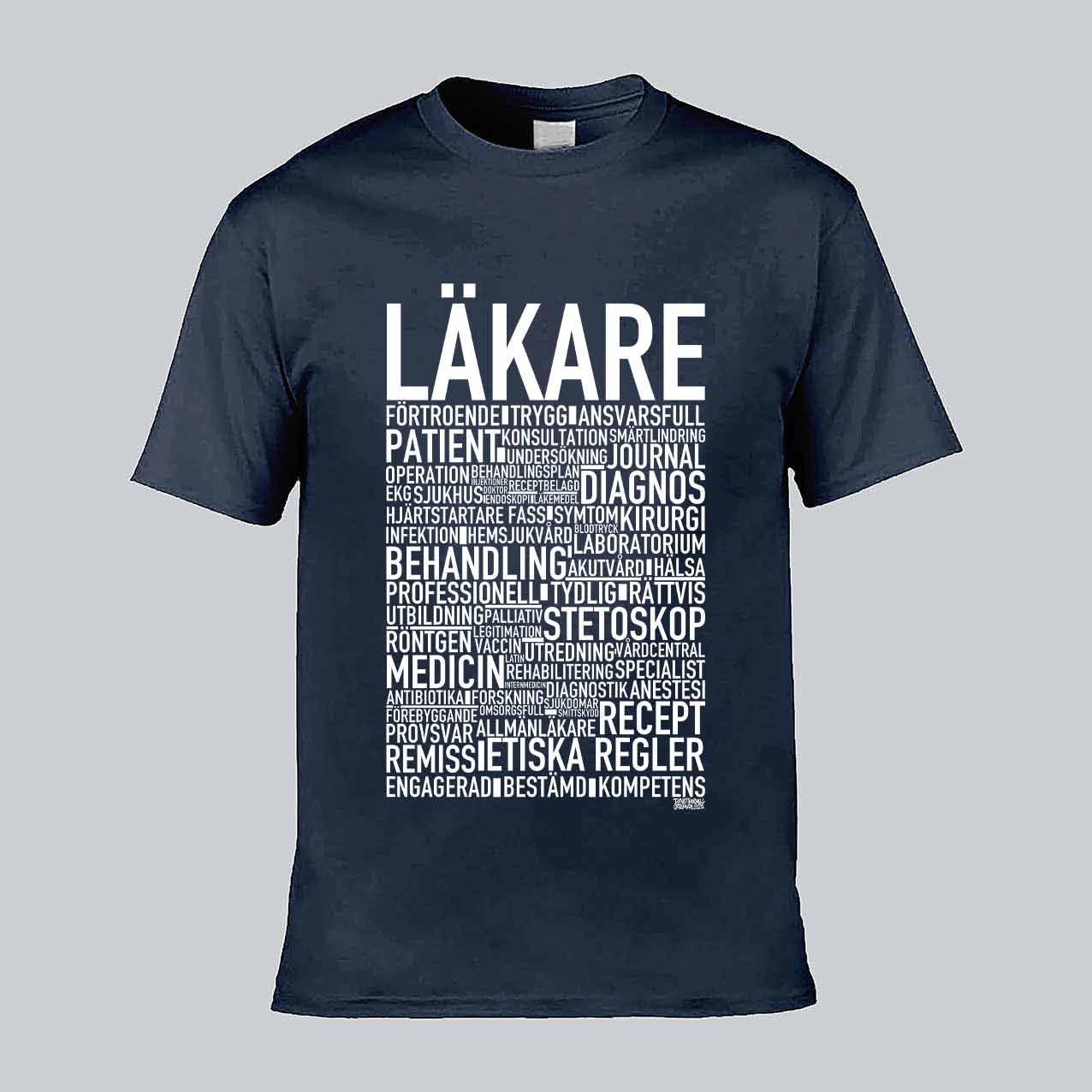 Läkare 2025 Text T-shirt