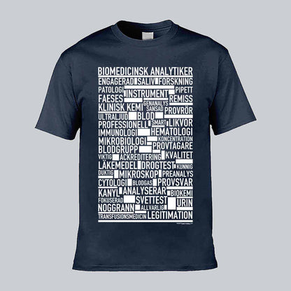 Biomedicinsk Analytiker Text T-shirt