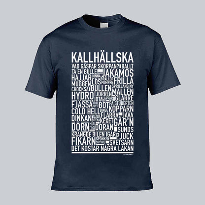 Kallhällska Dialekt Text T-shirt
