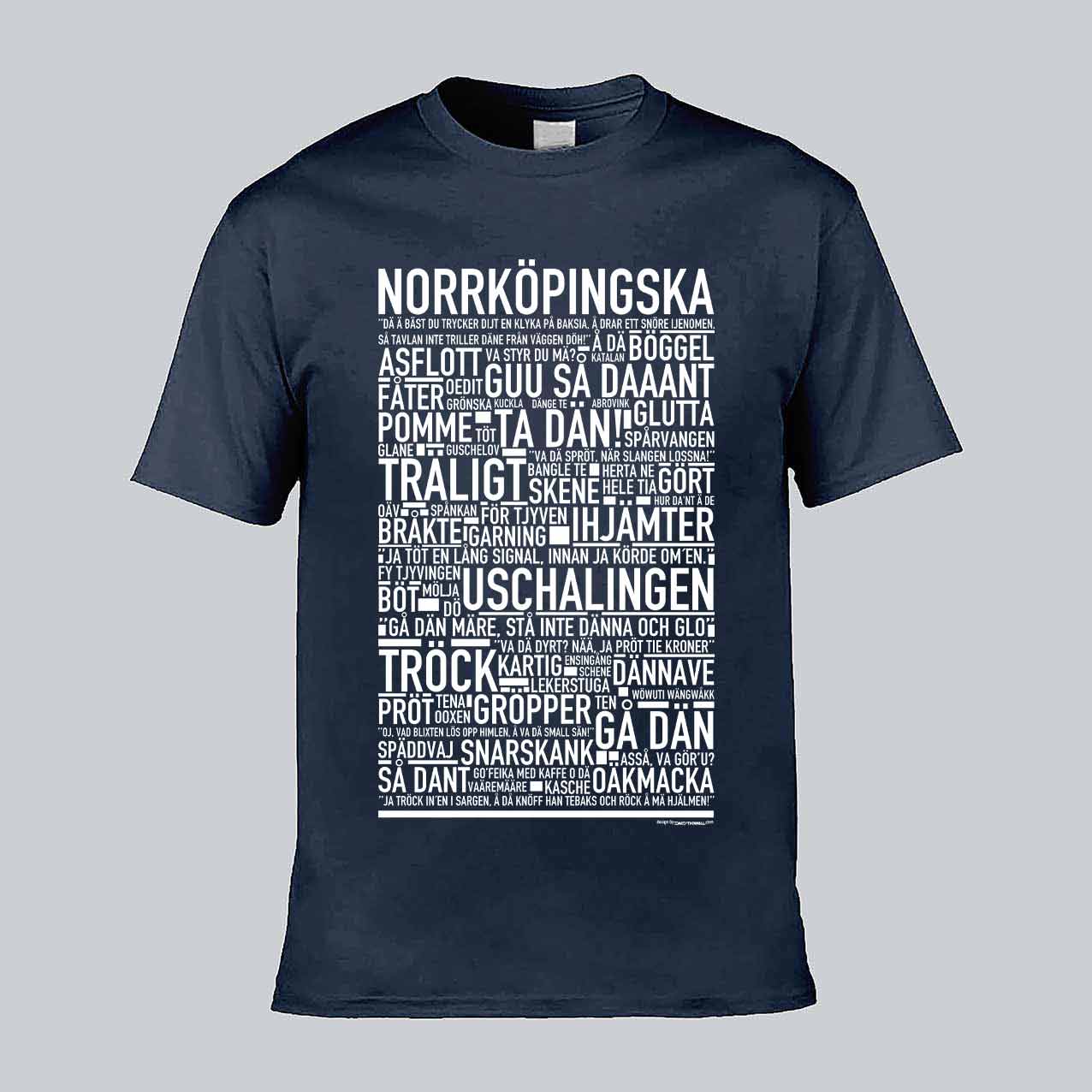 Norrköpingska Dialekt T-shirt