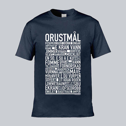 Orustmål Dialekt Text T-shirt