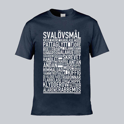 Svalövsmål Dialekt Text T-shirt