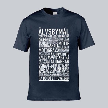 Älvsbymål Dialekt Text T-shirt