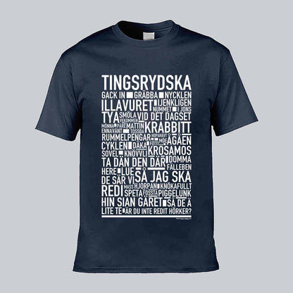 Tingsrydska Dialekt Text T-shirt