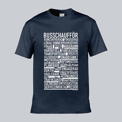 Busschaufför Text T-shirt