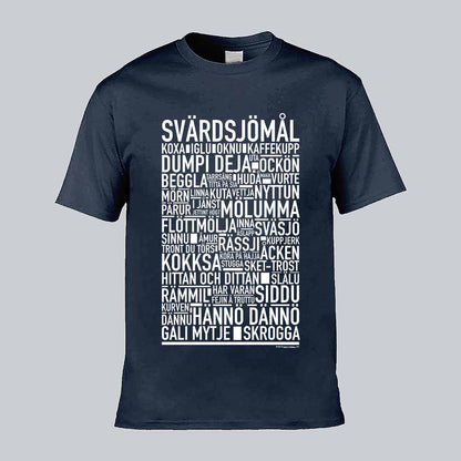 Svärdsjömål Dialekt Text T-shirt