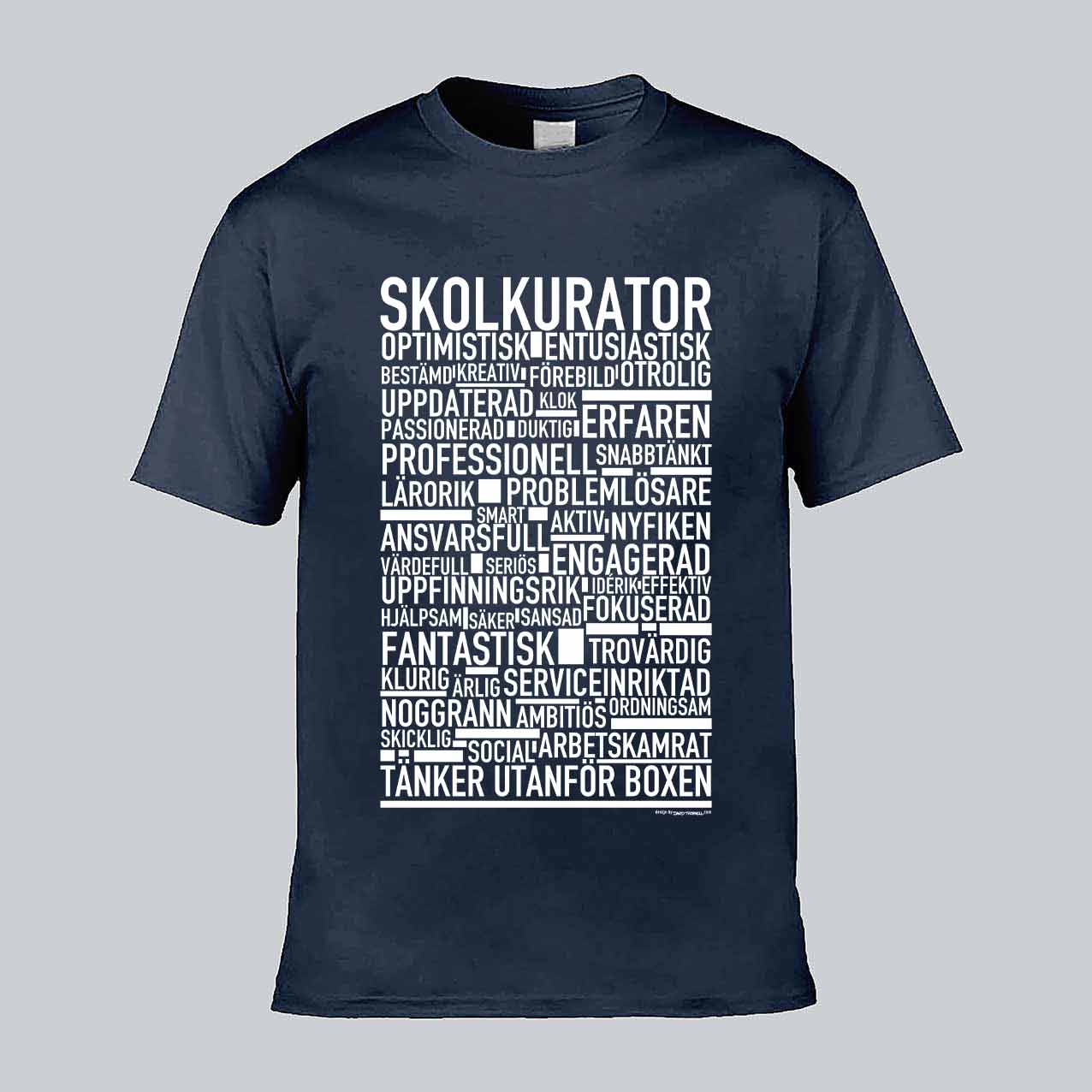 Skolkurator Text T-shirt