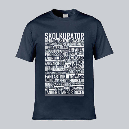Skolkurator Text T-shirt