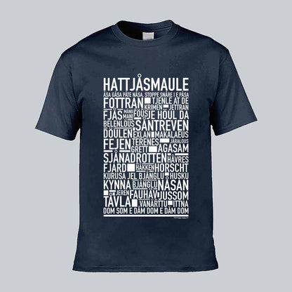 Hattjåsmaule Dialekt Text T-shirt