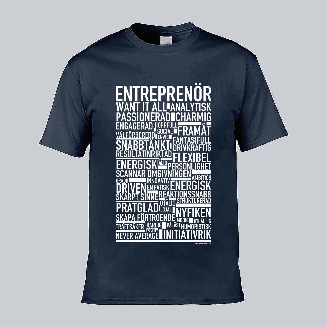 Entreprenör Text T-shirt