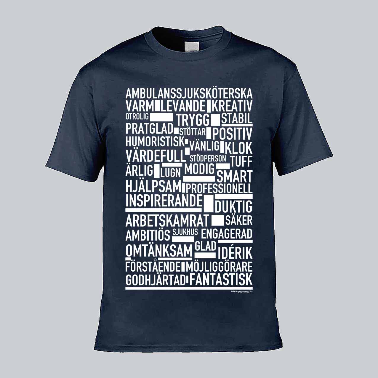 Ambulanssjuksköterska Text T-shirt