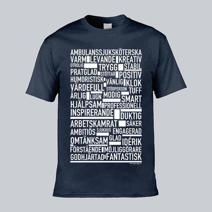 Ambulanssjuksköterska Text T-shirt