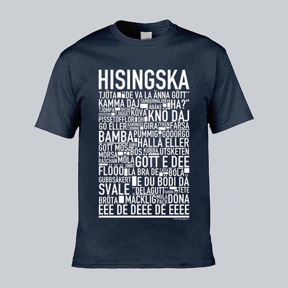 Hisingska Dialekt Text T-shirt
