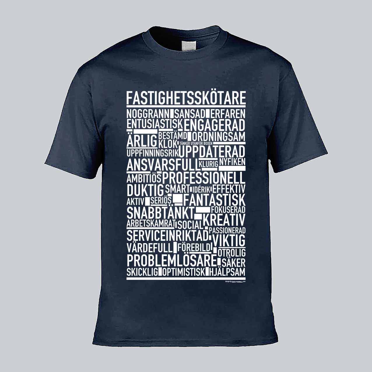 Fastighetsskötare Text T-shirt