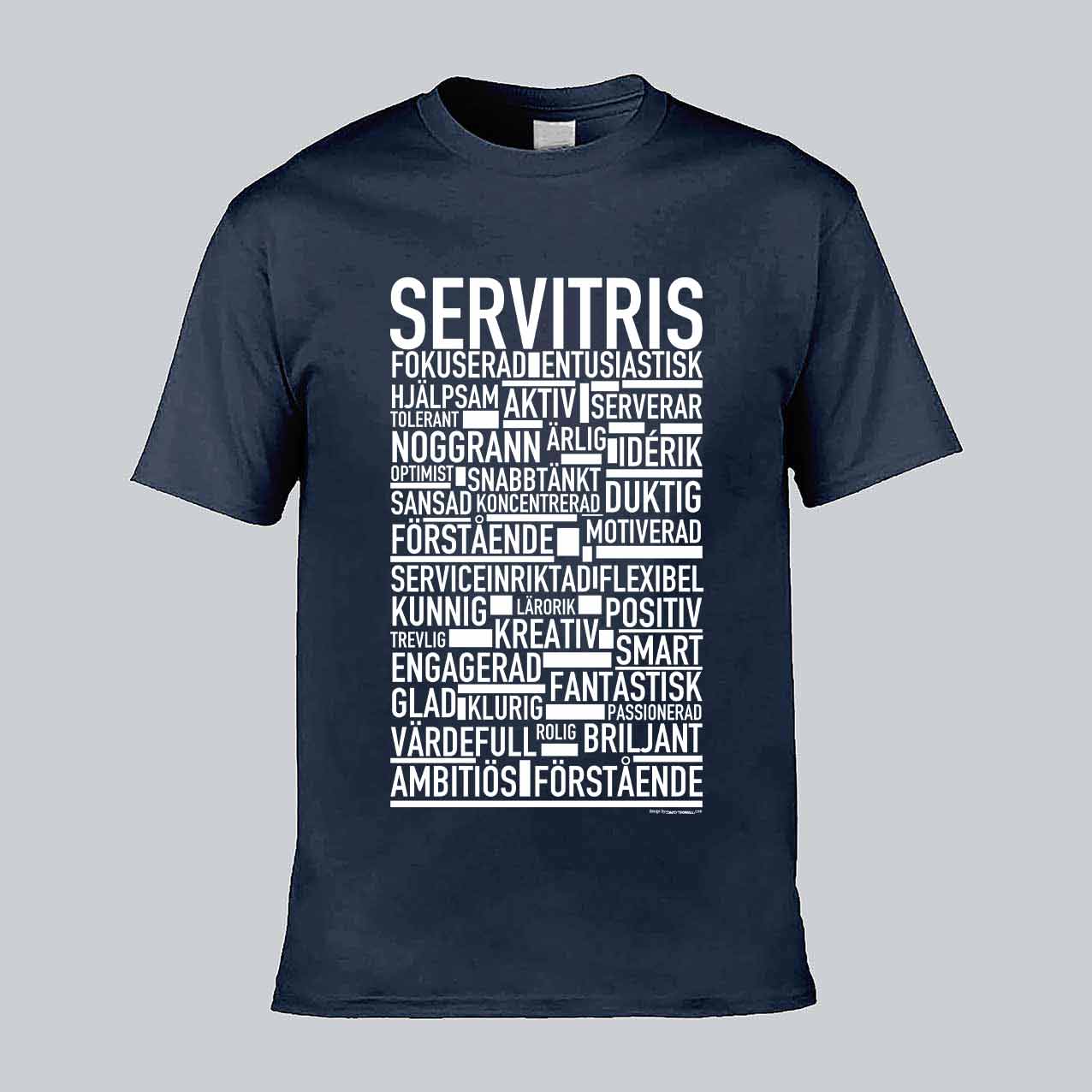Servitris Text T-shirt