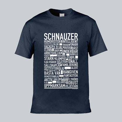 Schnauzer Text T-shirt