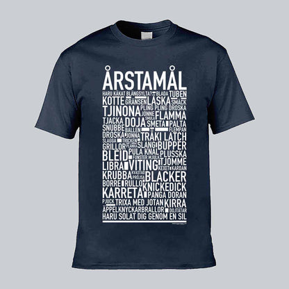 Årstamål Dialekt Text T-shirt