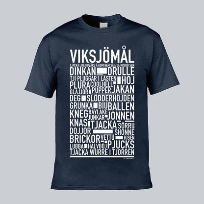 Viksjömål Dialekt Text T-shirt