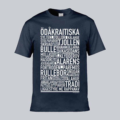 Ödåkraitiska Dialekt Text T-shirt