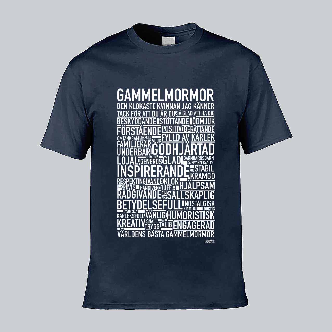 Gammelmormor 2024 Text T-shirt