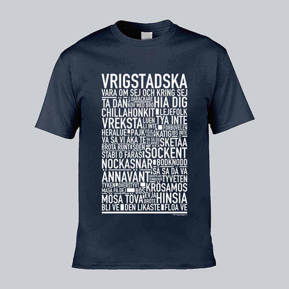 Vrigstadska Dialekt Text T-shirt