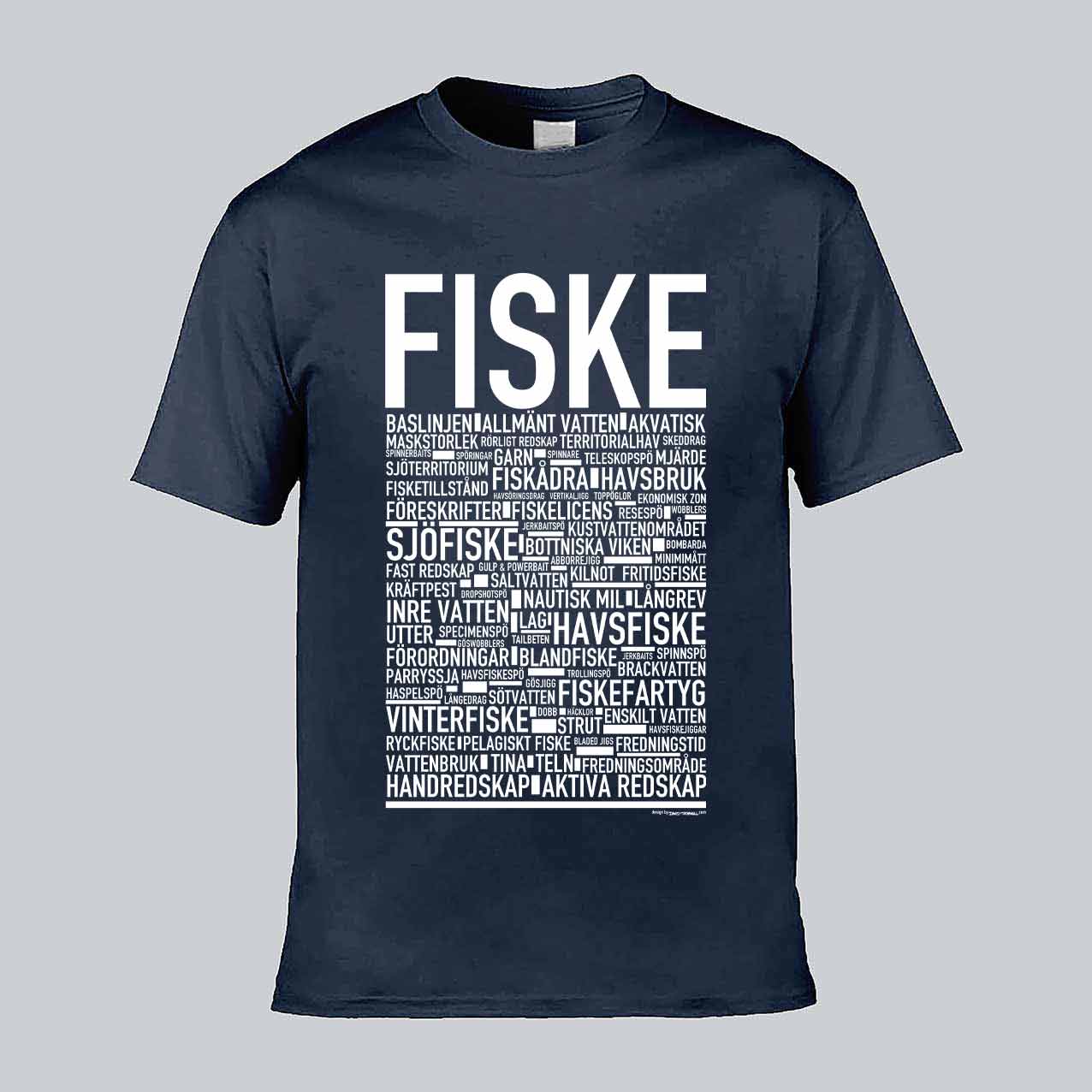 Fiske Text T-shirt
