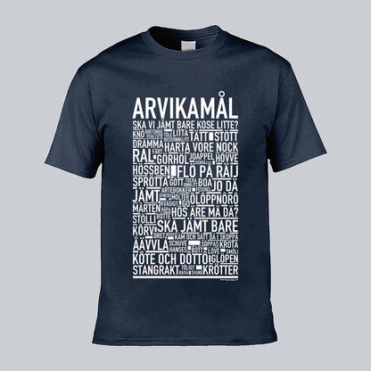 Arvikamål Dialekt Text T-shirt