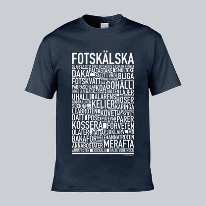 Fotskälska Dialekt Text T-shirt