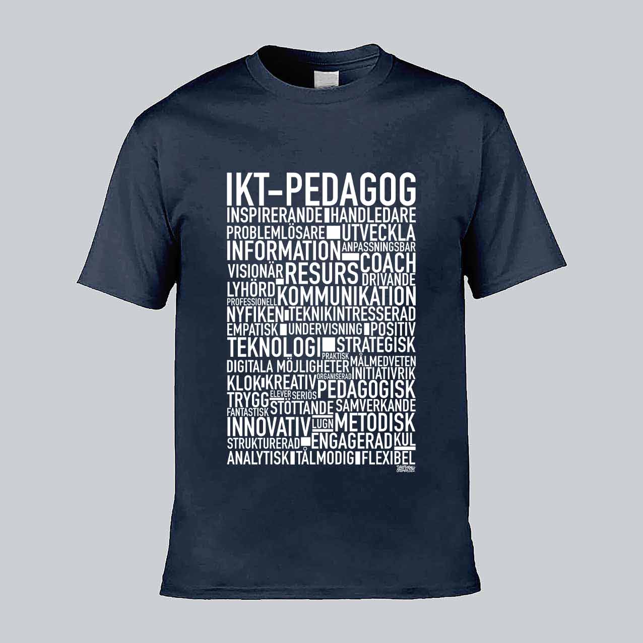 IKT-Pedagog Text T-shirt