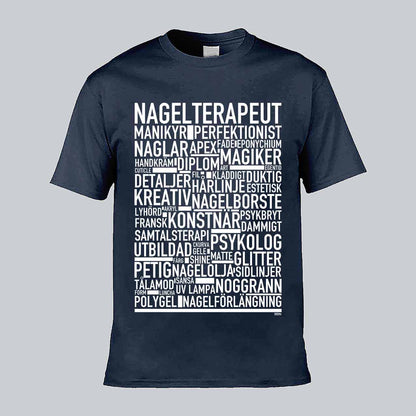 Nagelterapeut Text T-shirt