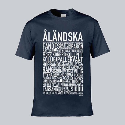 Åländska Dialekt Text T-shirt