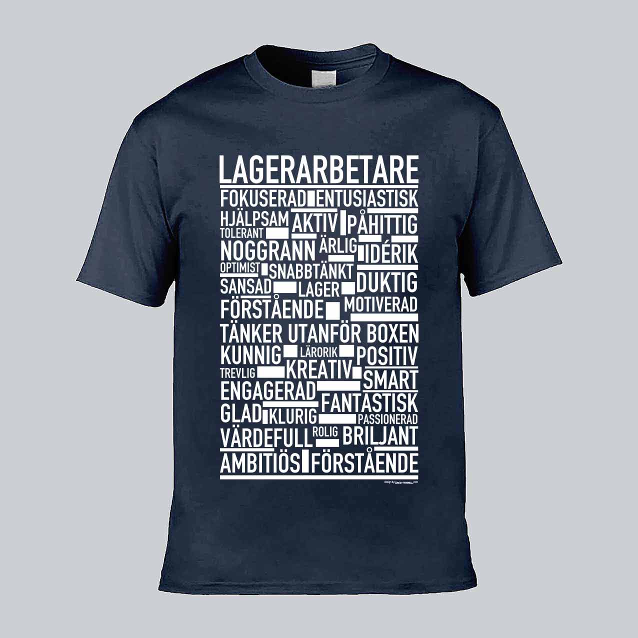 Lagerarbetare Text T-shirt