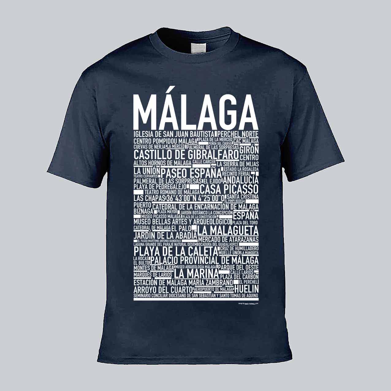 Málaga Text T-shirt