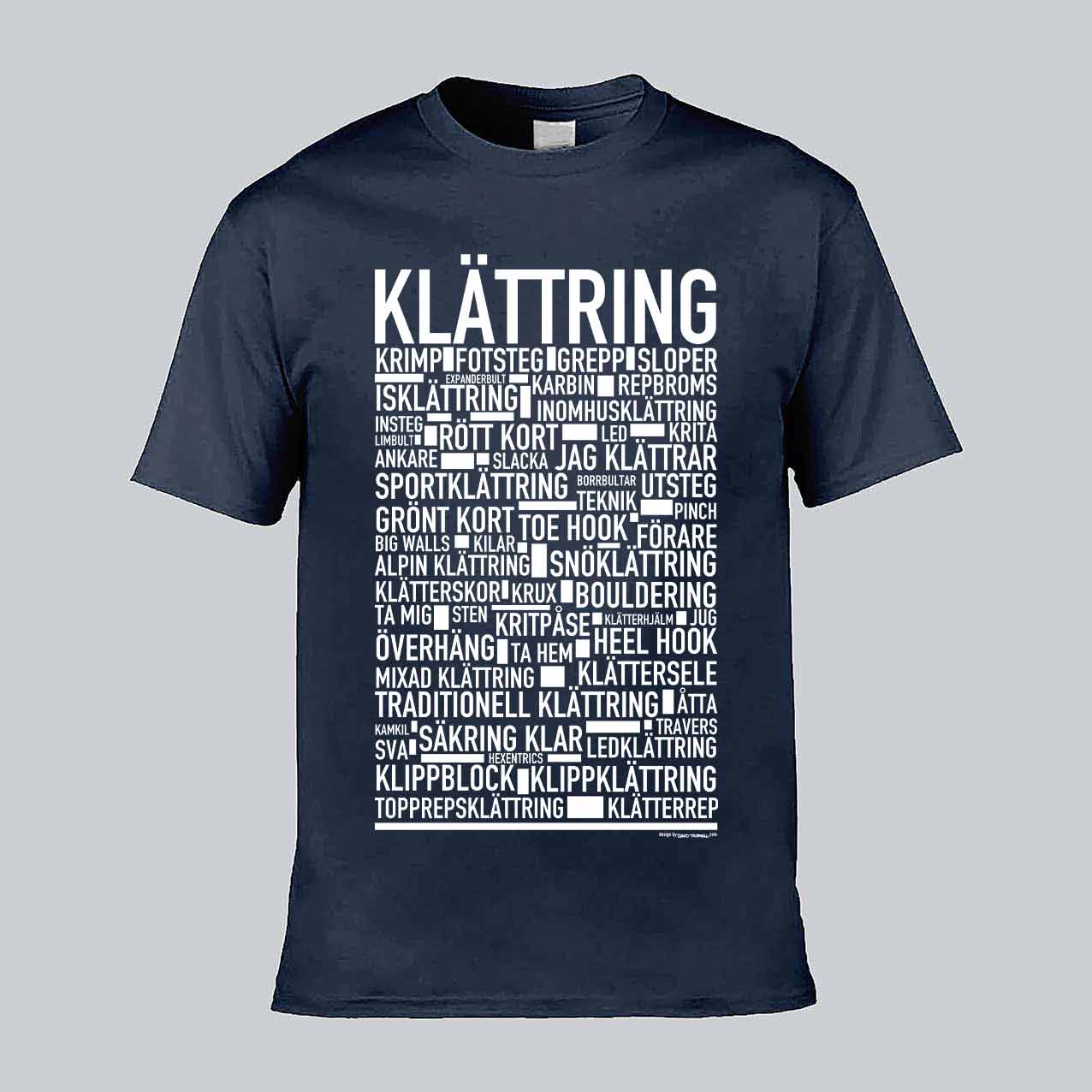 Klättring Text T-shirt
