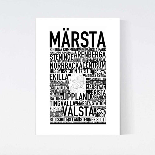 Märsta Text Poster