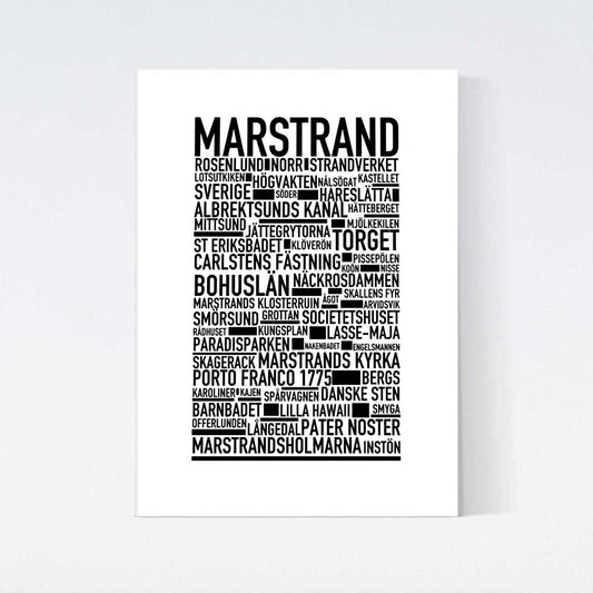 Marstrand Text Poster