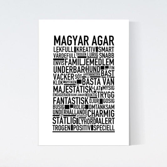 Magyar Agar Text Poster