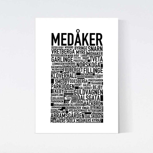 Medåker Text Poster